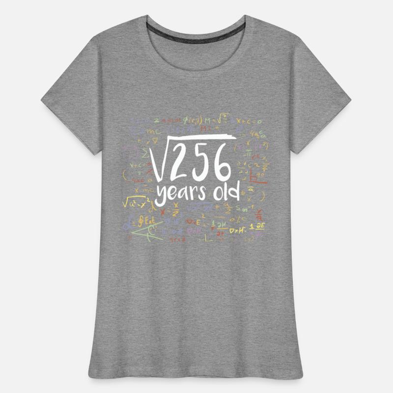 16th Birthday Square Root of 256: 16 Years Old