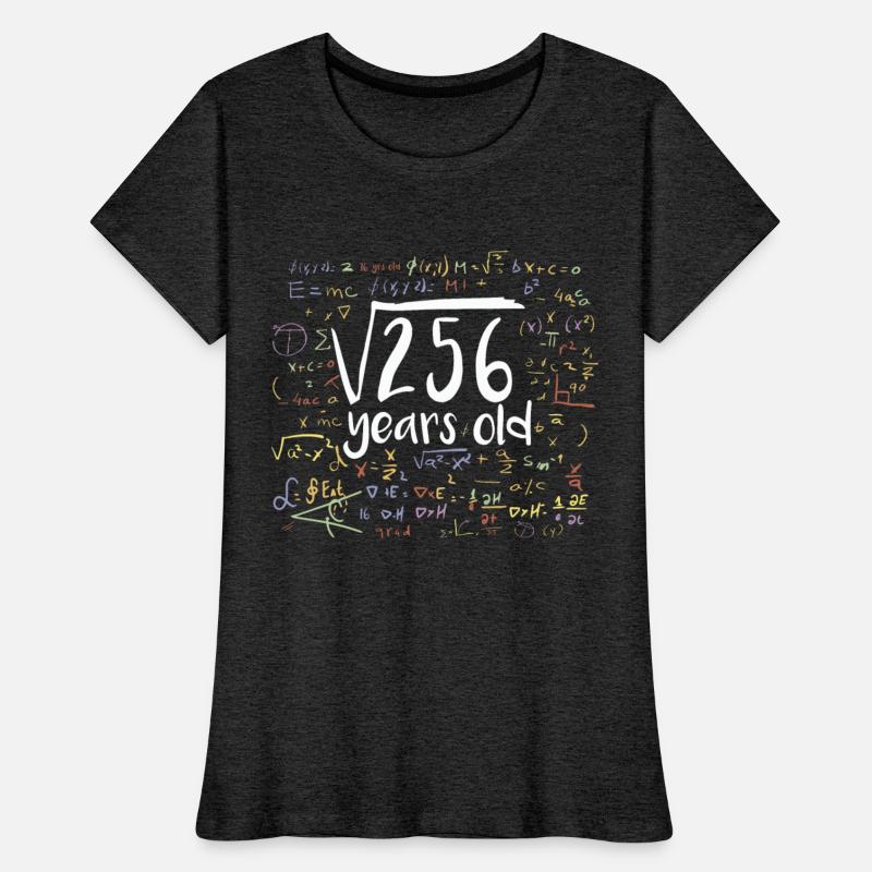 16th Birthday Square Root of 256: 16 Years Old