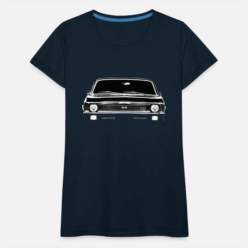 1970 Chevy Nova Ss Front Grill View Silhouette