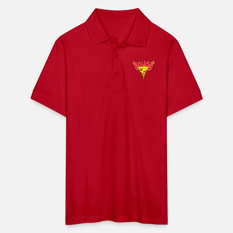 2 Cats Food Salami Pizza Fast Food Hunger Team Fun