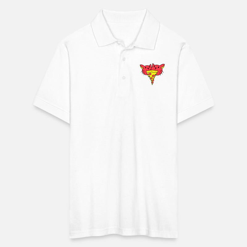 2 Cats Food Salami Pizza Fast Food Hunger Team Fun