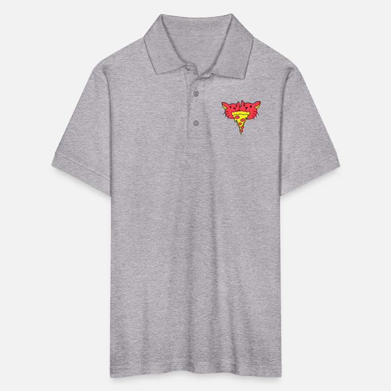 2 Cats Food Salami Pizza Fast Food Hunger Team Fun