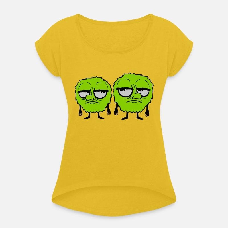 2 monsters eyes roll