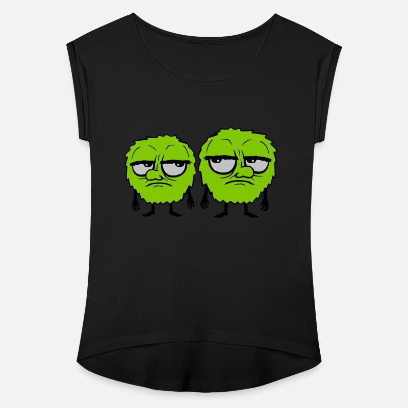 2 monsters eyes roll