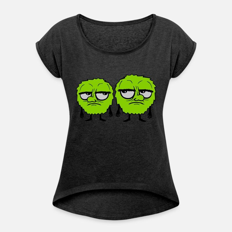 2 monsters eyes roll