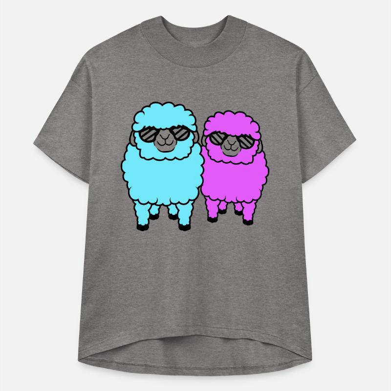 2 Sheep Sunglasses Party Cool Team Friends DJ Crew