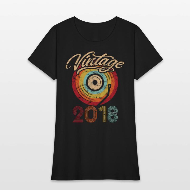 2018 Geburtstag Vinyl Vintage