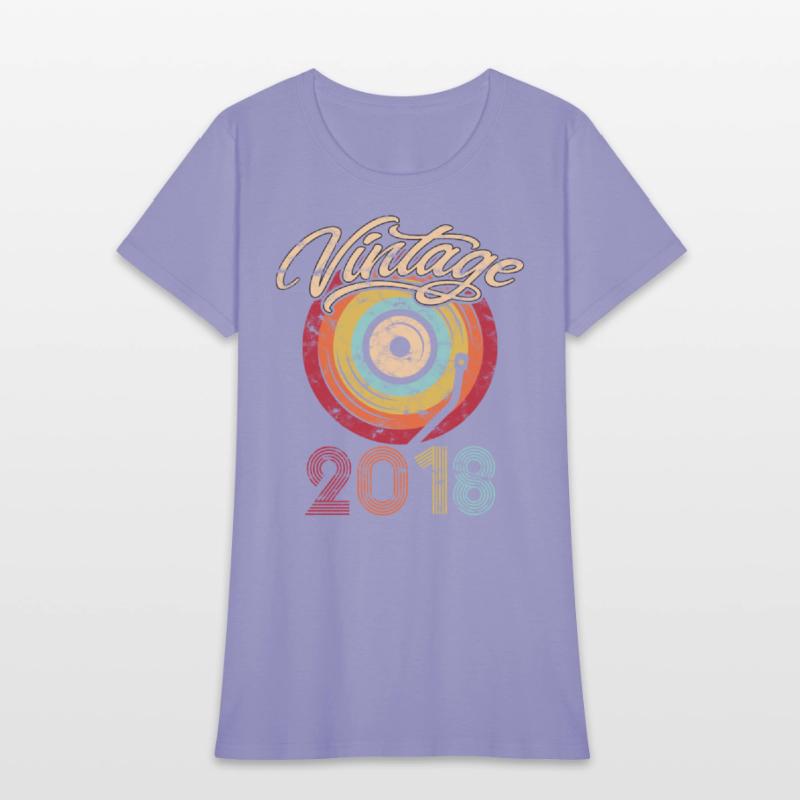 2018 Geburtstag Vinyl Vintage