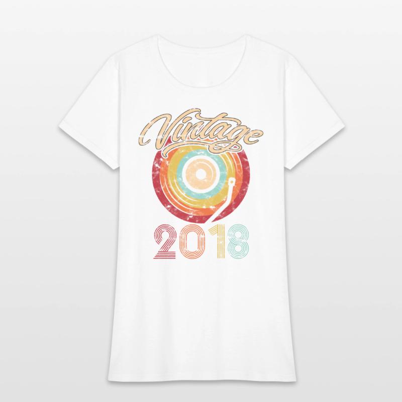 2018 Geburtstag Vinyl Vintage