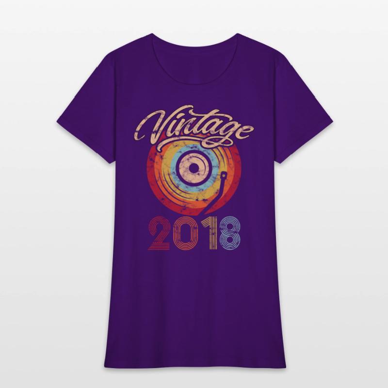 2018 Geburtstag Vinyl Vintage
