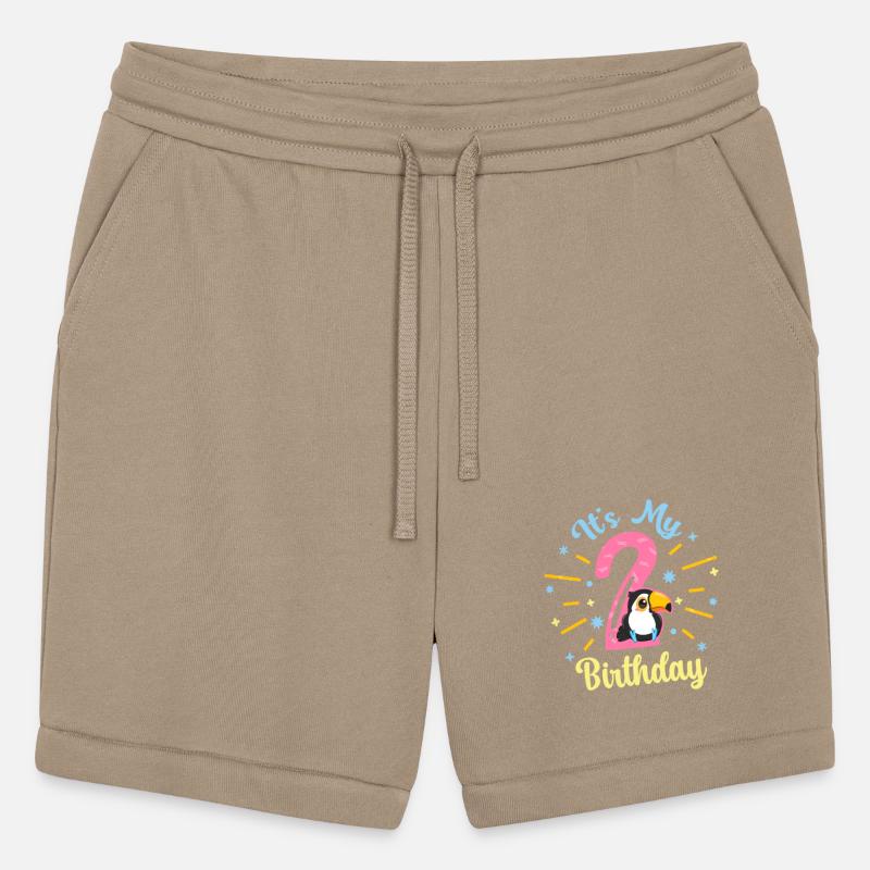 2nd Birthday 2 Year Old Birth Girl Tropical Toucan