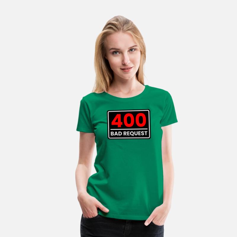 400 Bad Request in Red, Greyish white and Black