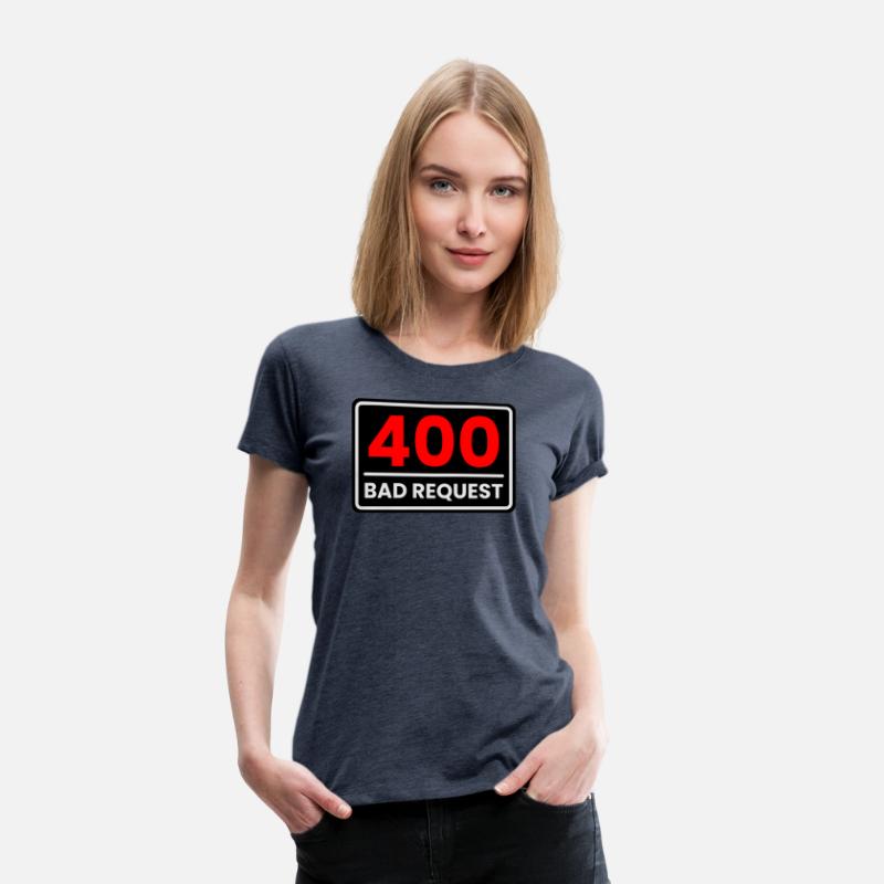 400 Bad Request in Red, Greyish white and Black