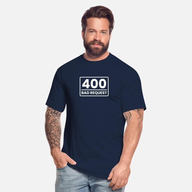 400 Bad Request in White on Transparent Background