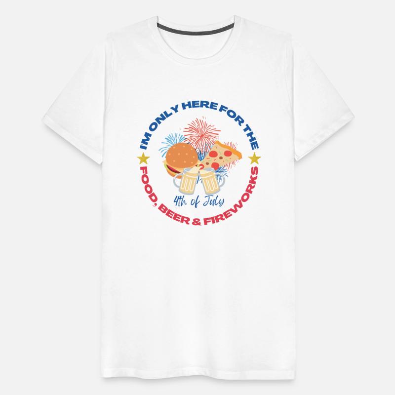 4th of July food beer fireworks