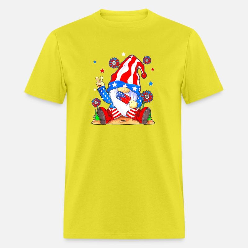 4th Of July Gnome Popsicle Red White Blue American