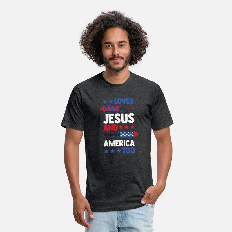 4th of July USA Loves Jesus