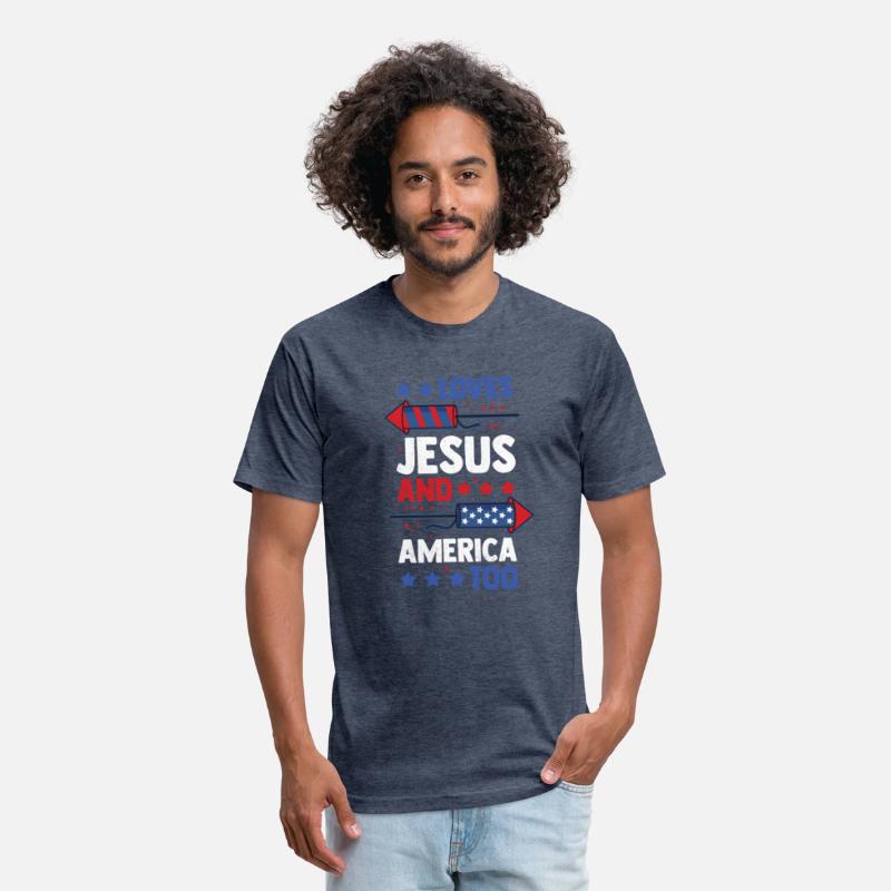 4th of July USA Loves Jesus