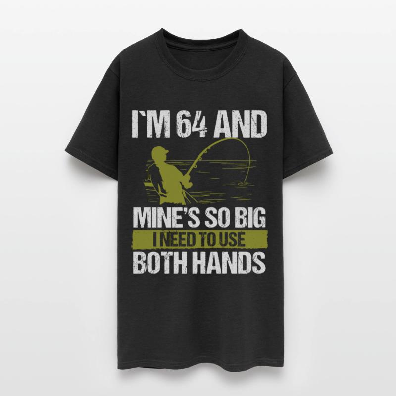 64 Year Old Fishing Lure Fisherman Rod Funny 64