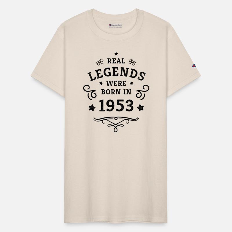 70th Birthday Gift Real Legends were born in 1953