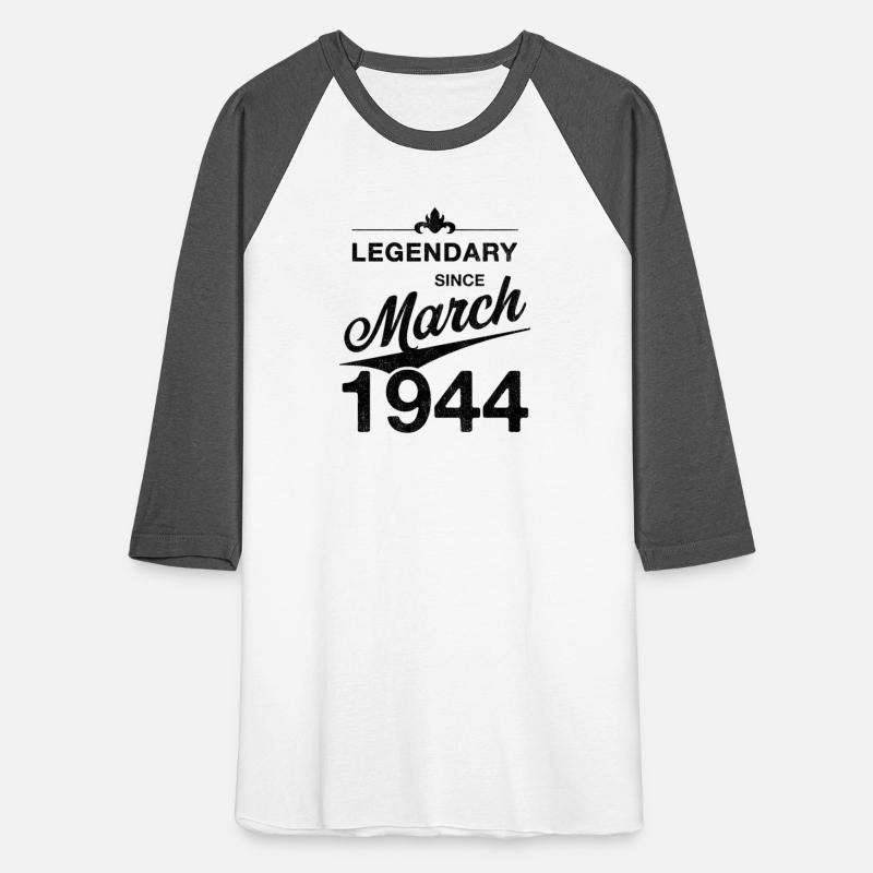 80th Birthday 80 Year Old Born March 1944 Gift