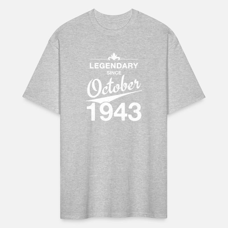 80th Birthday 80 Year Old Born October 1943 Gift