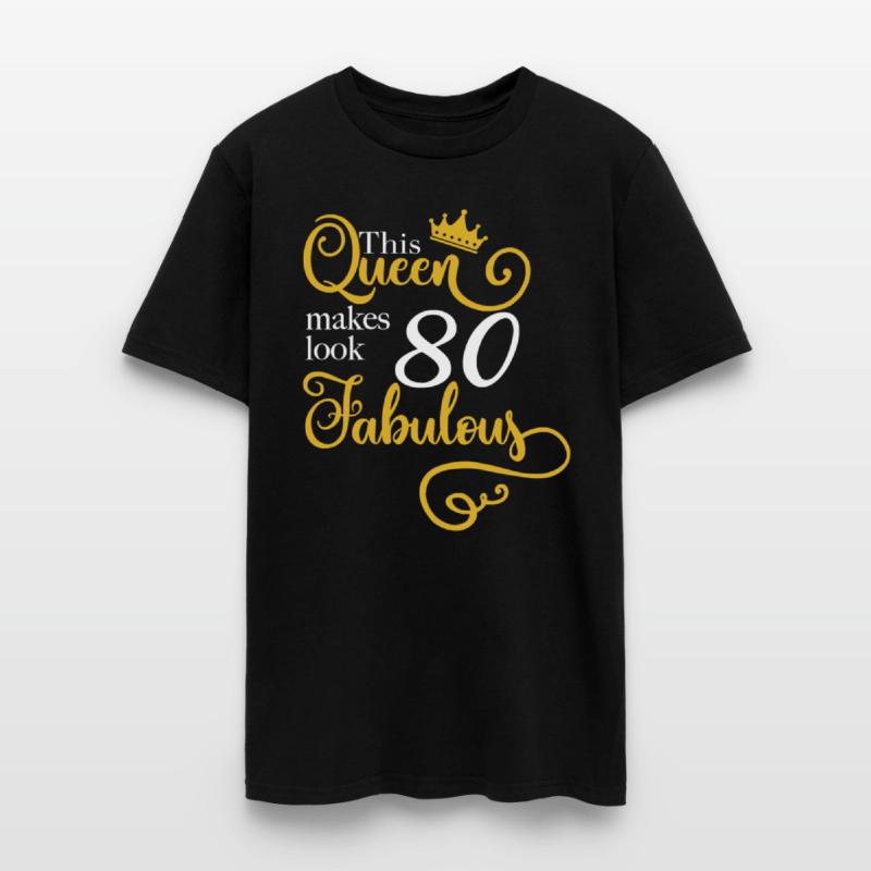 80th Birthday Party Grandma Mom 80 Fabulous Queen