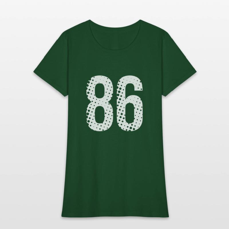86’d Vintage T-Shirt – Retro Streetwear, Punk Grun