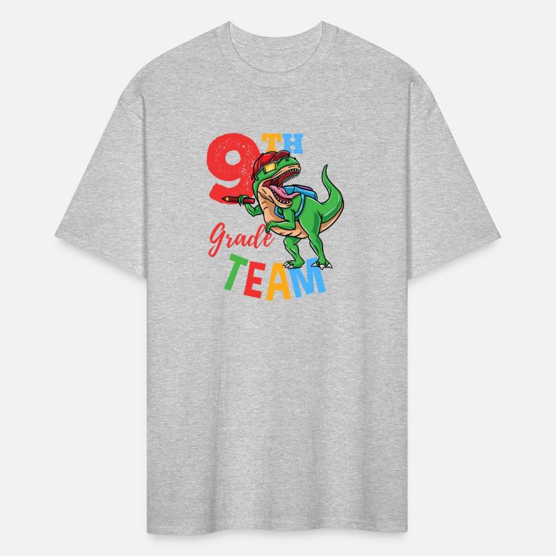 9th Grade Team T-Rex Dinosaur Back To School Boys