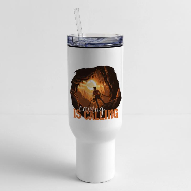 A Cave Calls at Sunset