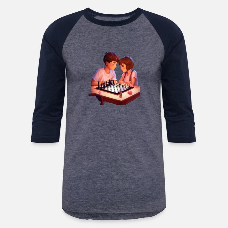 A girl with short hair and a boy in a baseball cap