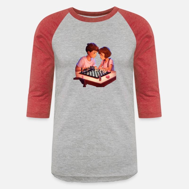 A girl with short hair and a boy in a baseball cap