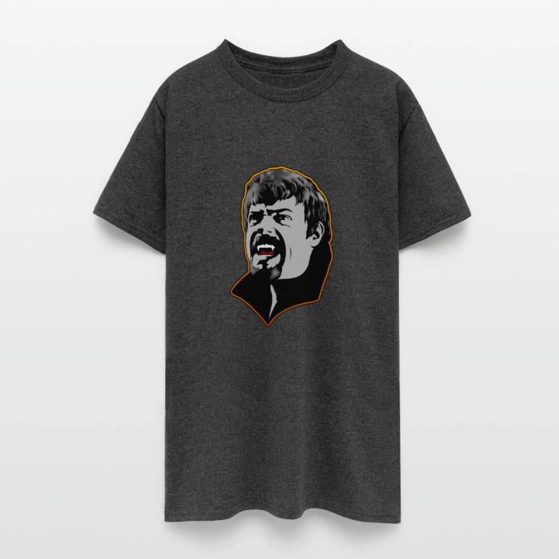 A hungry hissing vampire man - orange