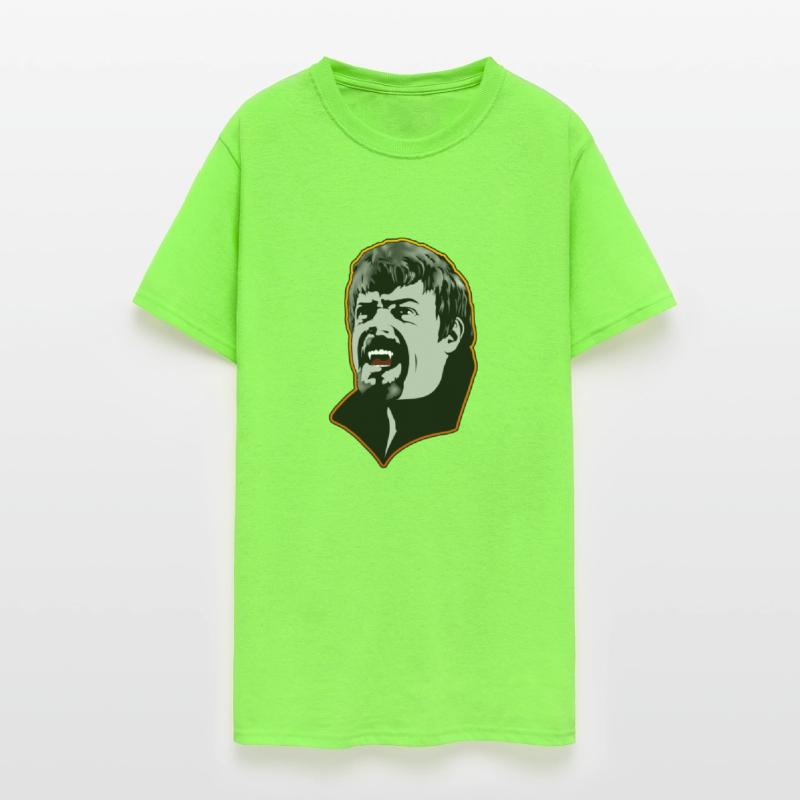 A hungry hissing vampire man - orange