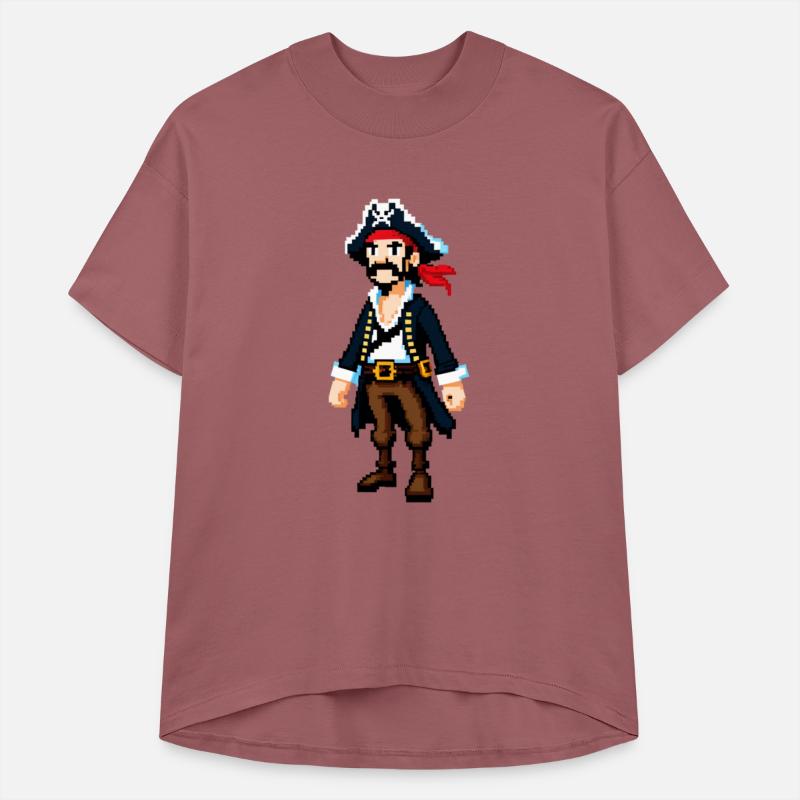 A pixel art of a Pirate