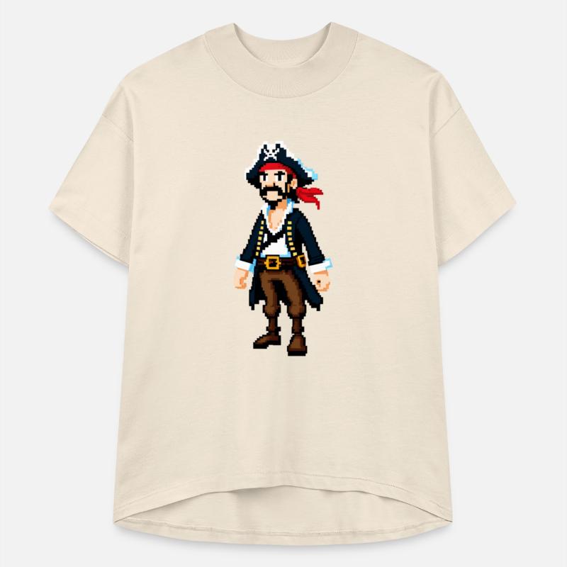 A pixel art of a Pirate