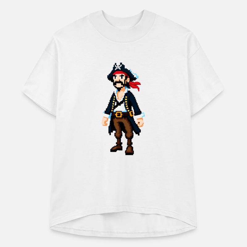 A pixel art of a Pirate