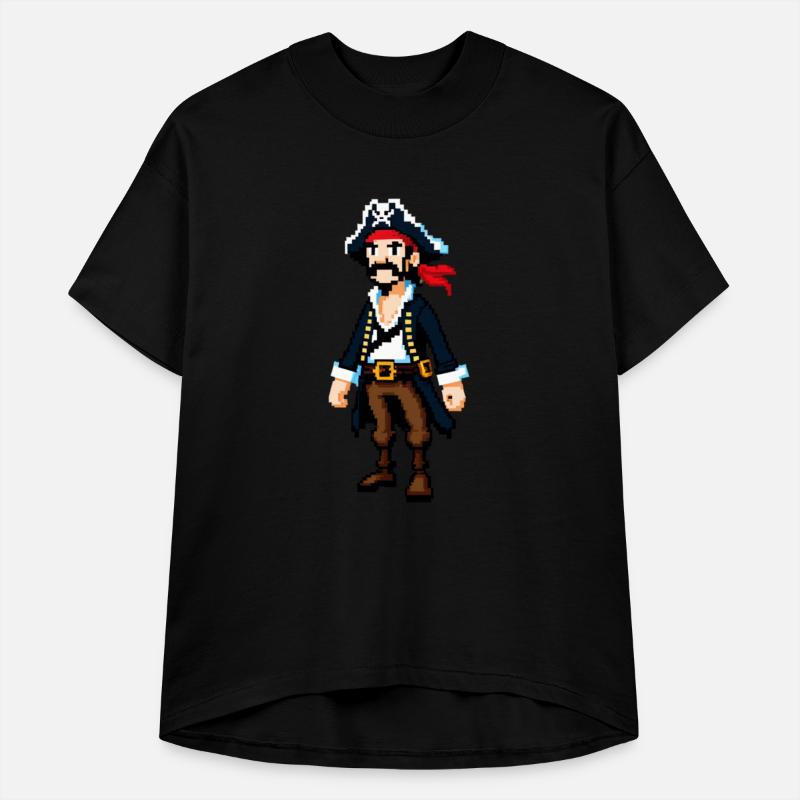 A pixel art of a Pirate