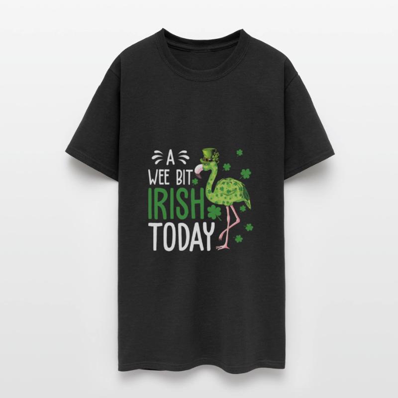 A Wee Bit Irish Today Funny Flamingo