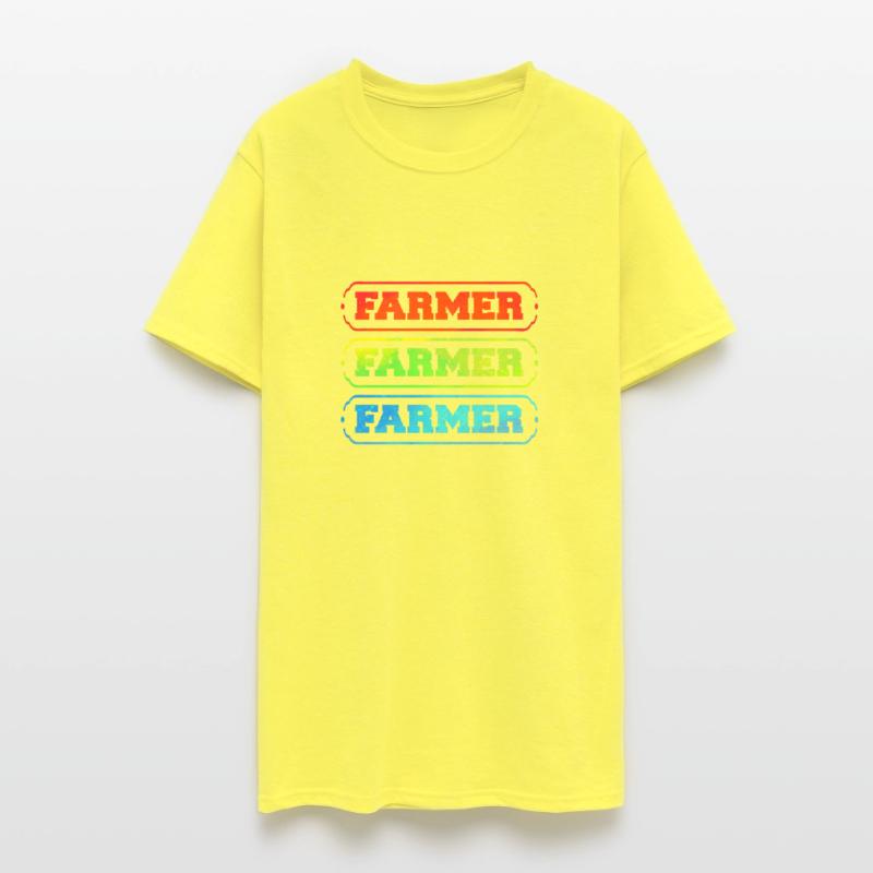 Abstract Farmer Illustration