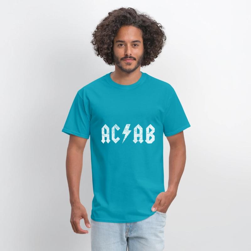 ACAB Punk A.C.A.B. All Cops Antifa Riot Shirt