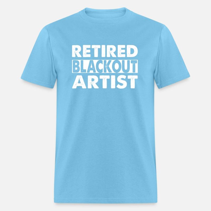 Addiction Recovery Retired Blackout