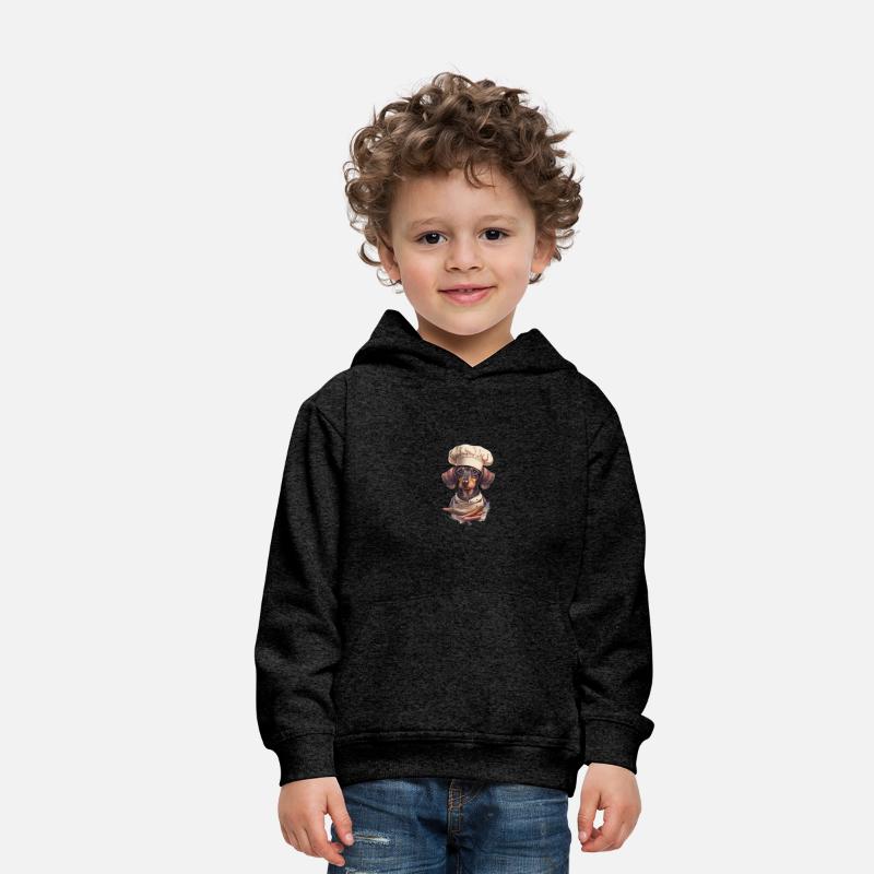 Adorable dachshund chef