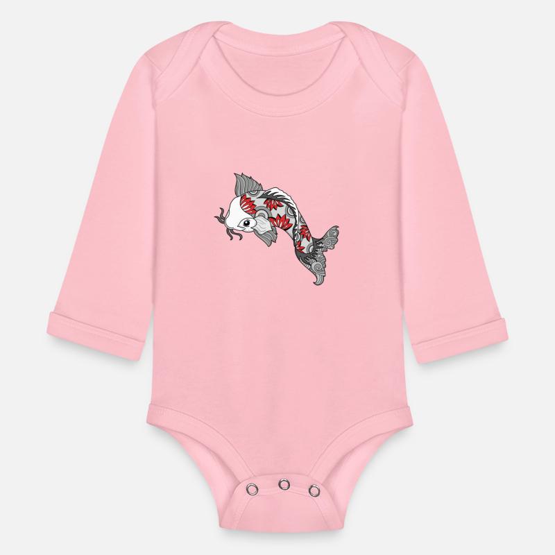 Aesthetic Koi Fish - Unique body art design