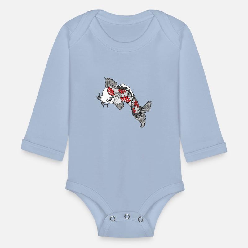 Aesthetic Koi Fish - Unique body art design