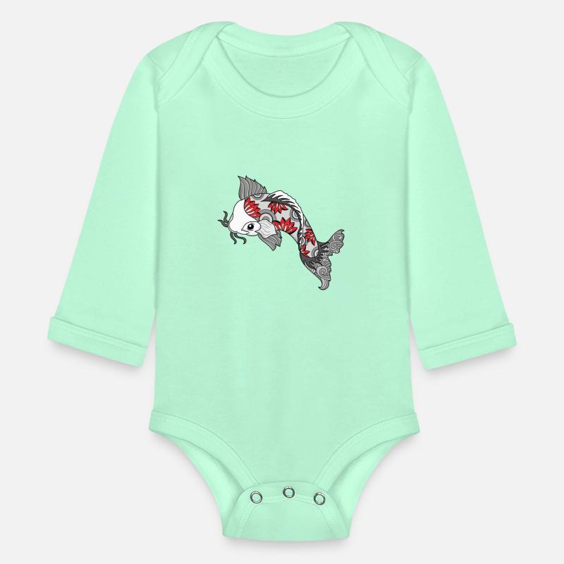 Aesthetic Koi Fish - Unique body art design