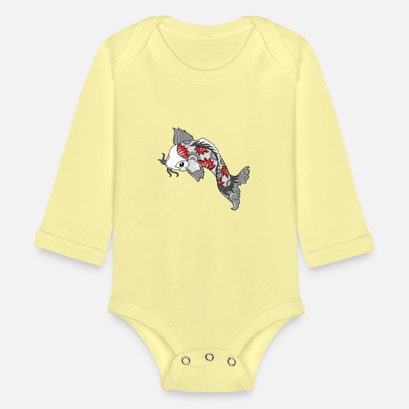 Aesthetic Koi Fish - Unique body art design