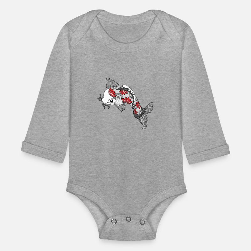 Aesthetic Koi Fish - Unique body art design