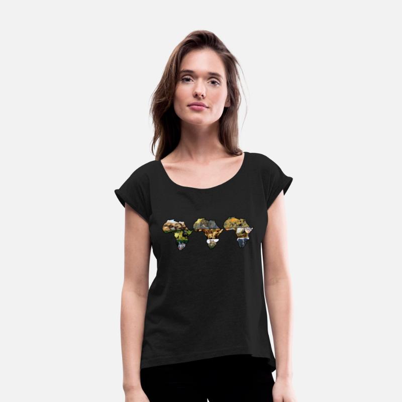 Africa Wildlife Continent Collage Trio