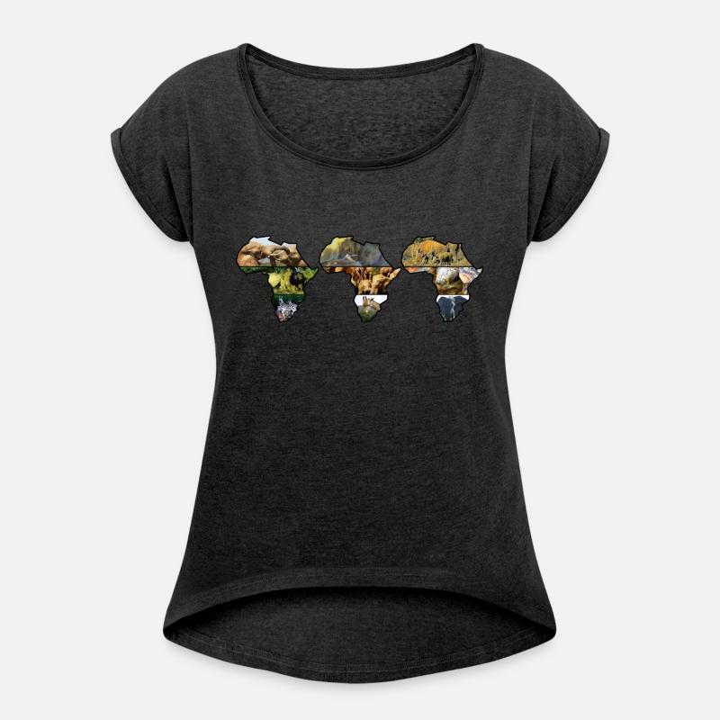 Africa Wildlife Continent Collage Trio